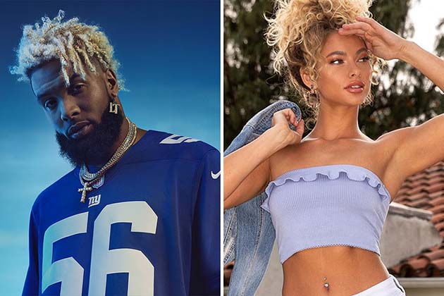 Odell Beckham Jr. y Lauren Wood