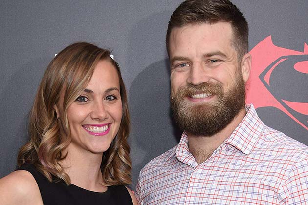 Ryan Fitzpatrick y Lisa Barber