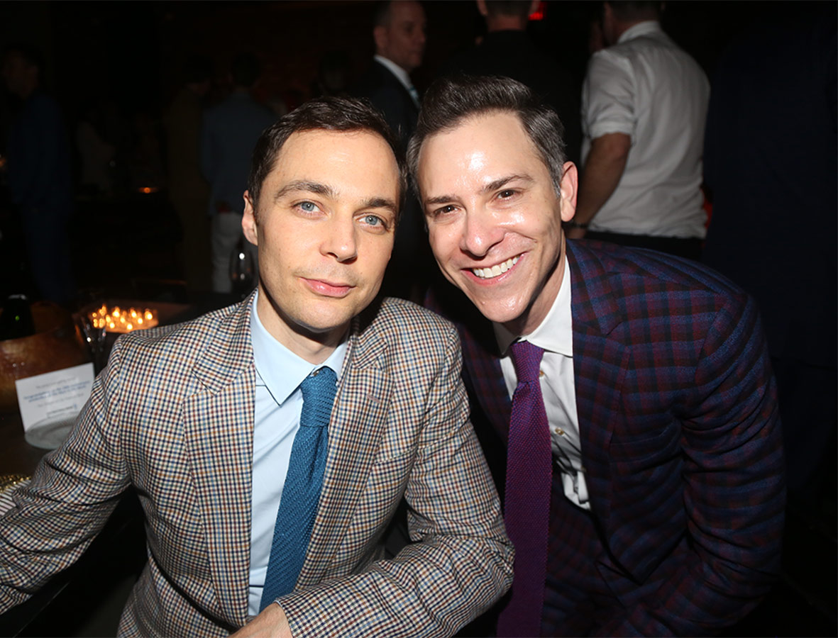 Jim Parsons et Todd Spiewak