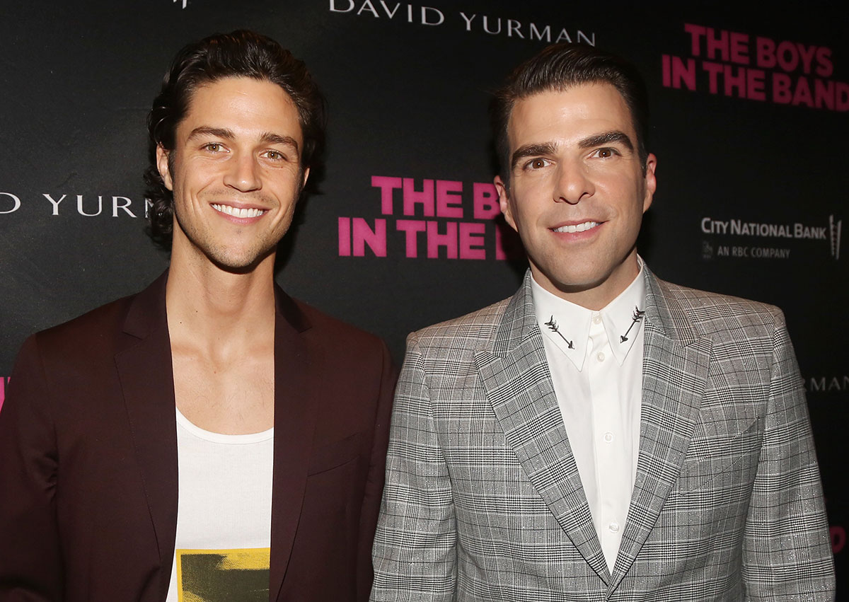Zachary Quinto et Miles McMillan
