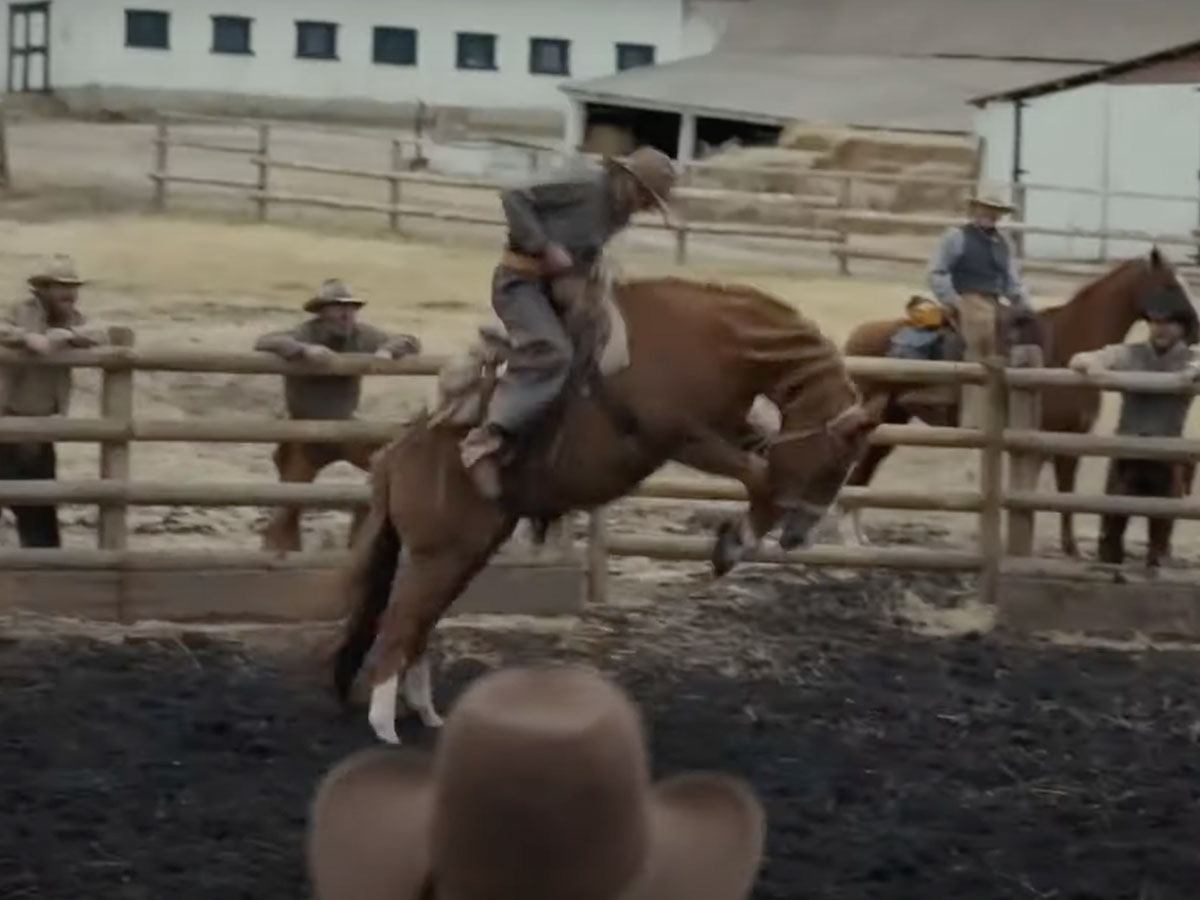 Actors had to undergo cowboy bootcamp.