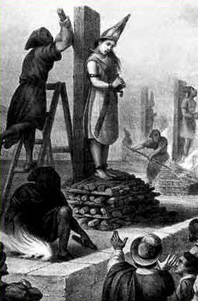 Salem Burned Witches at the Stake