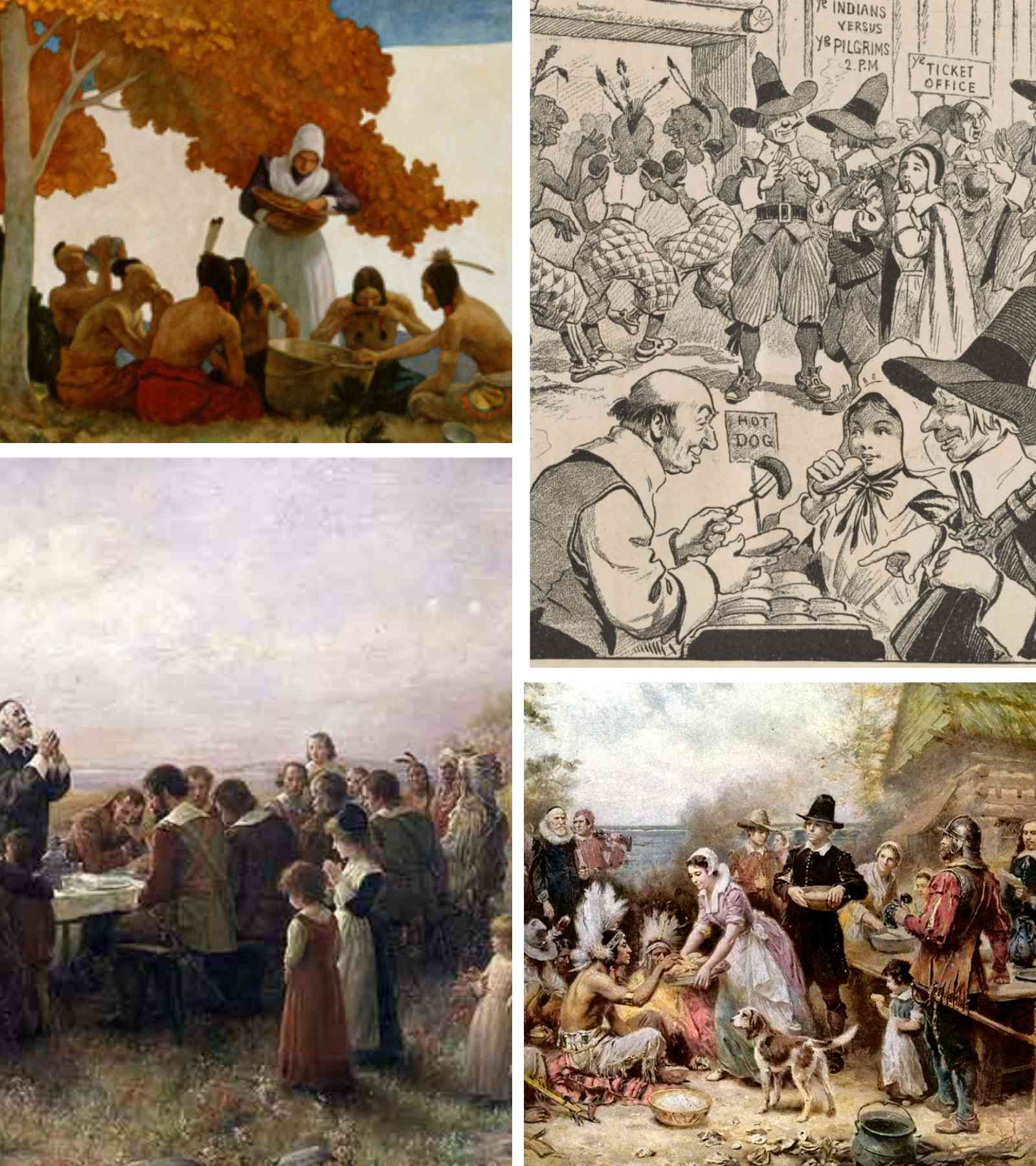 The Pilgrims Started the Thanksgiving Holiday