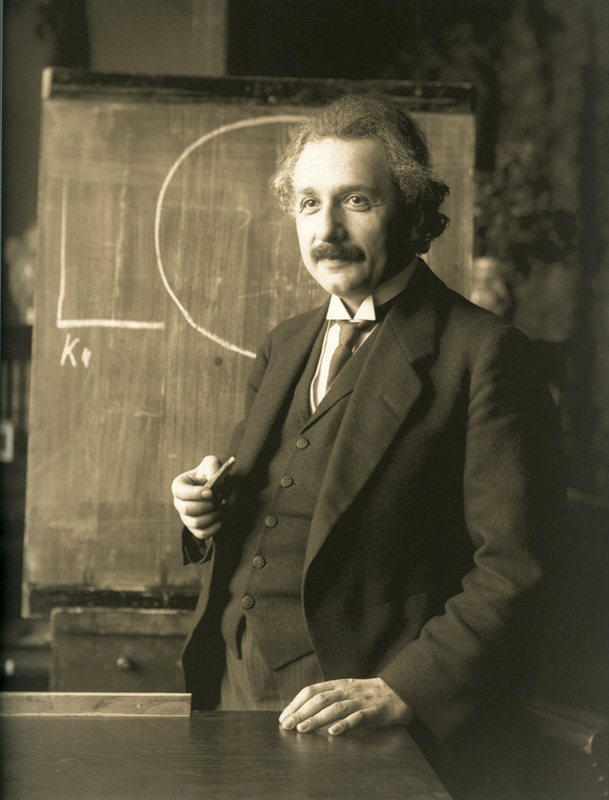 Einstein Flunked Math