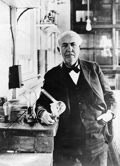 Thomas Edison Invented the Light Bulb