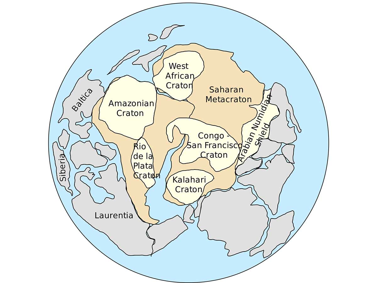 The Globe Had One Massive Landmass Called Pangea