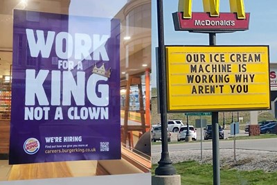 Funny Fast Food Signs That Will Make Your Day