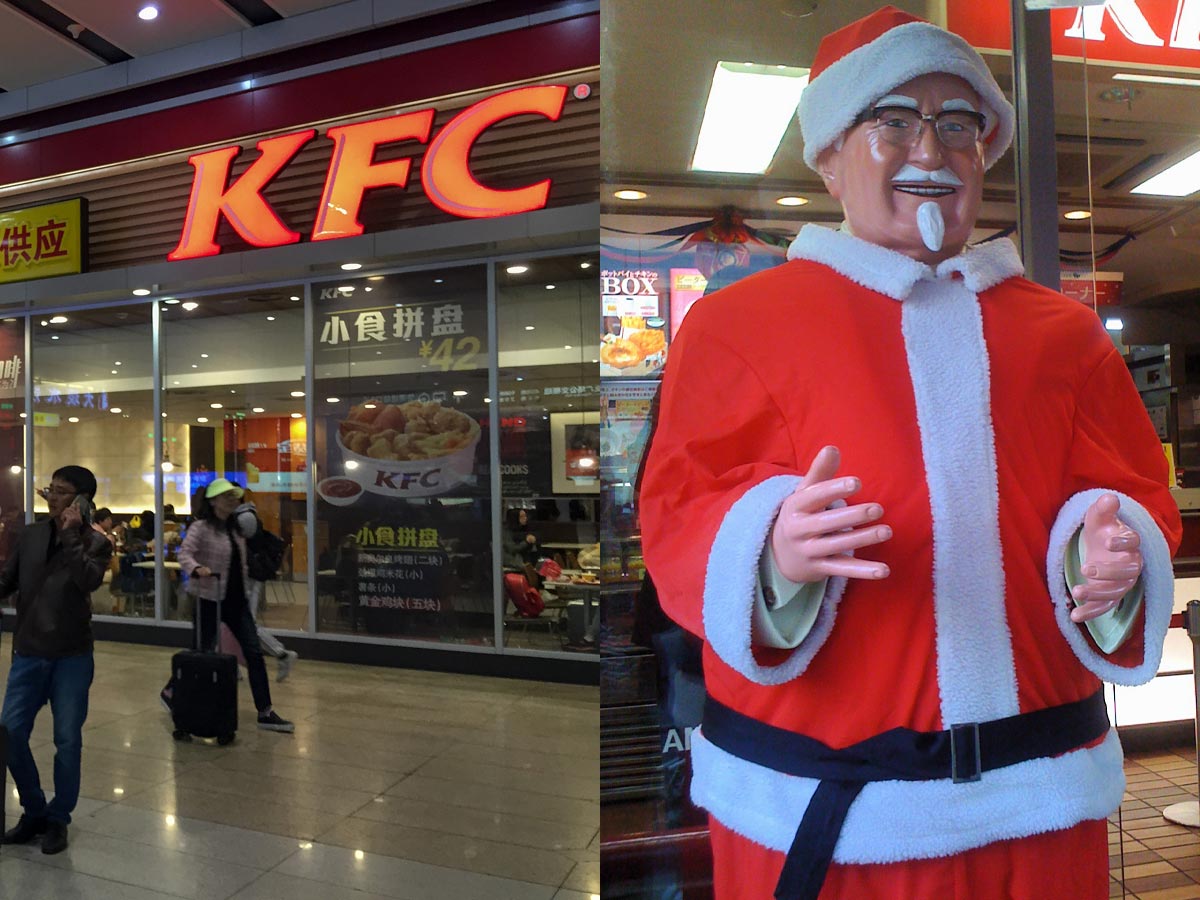 KFC is a Popular Christmas Tradition in Japan