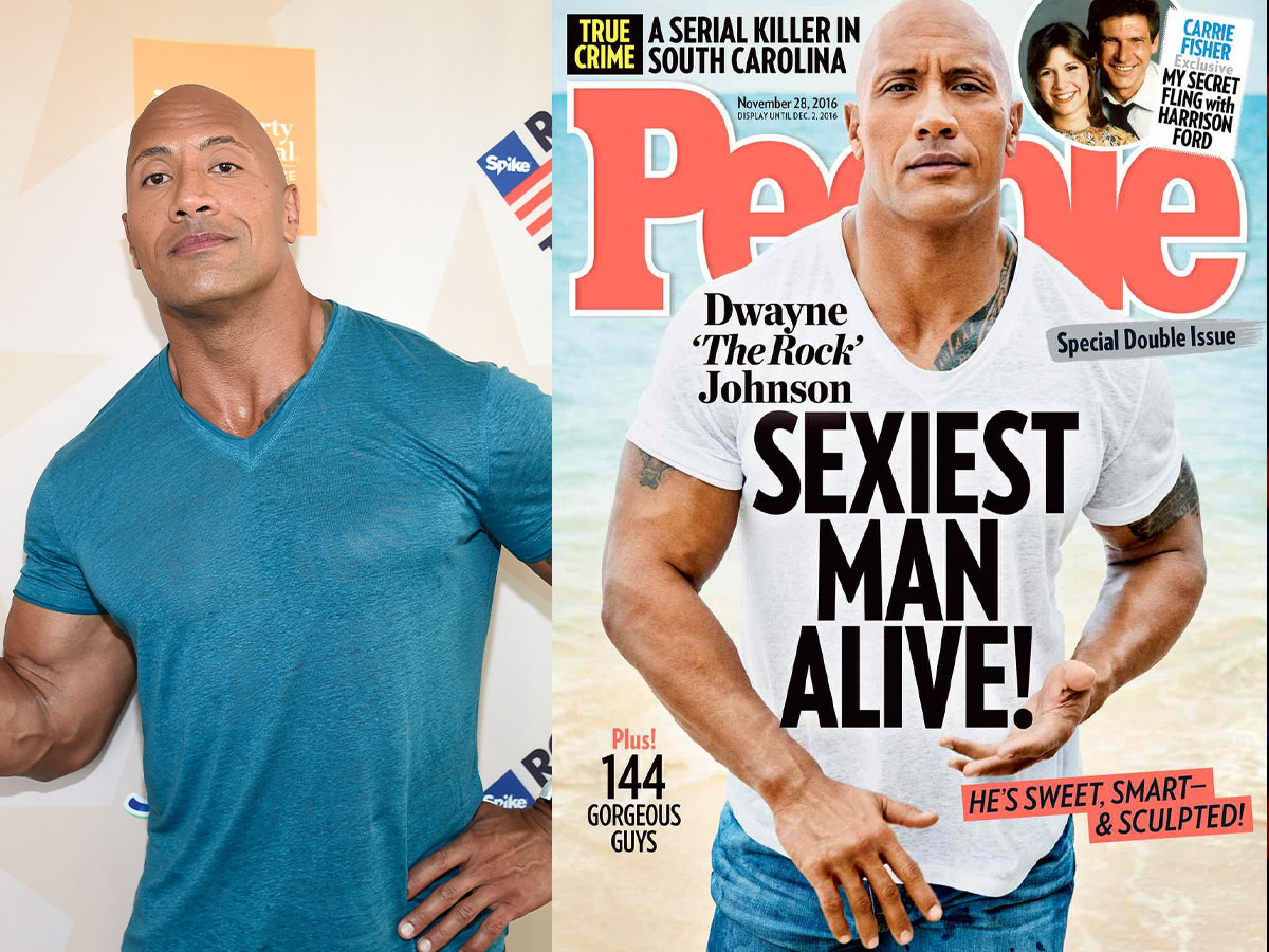 Dwayne 'The Rock' Johnson Then