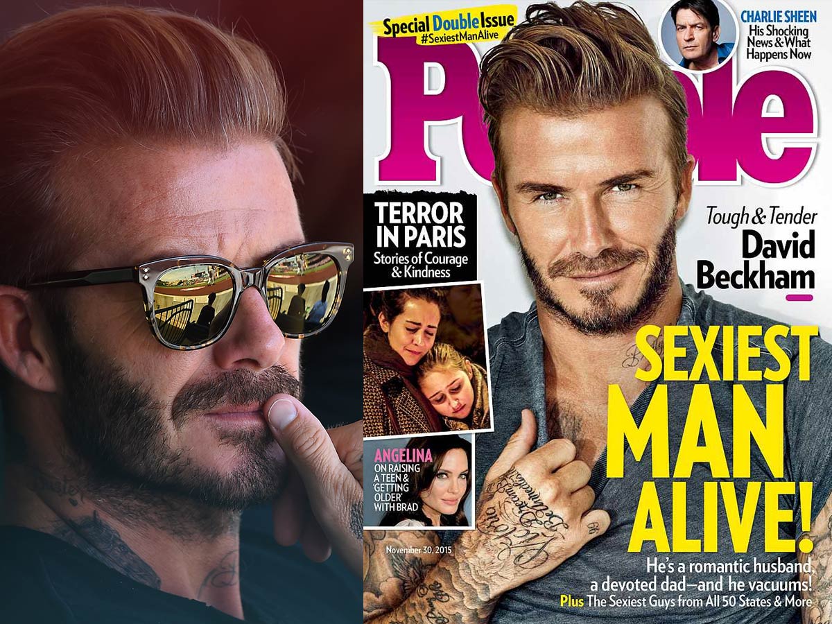 David Beckham Then