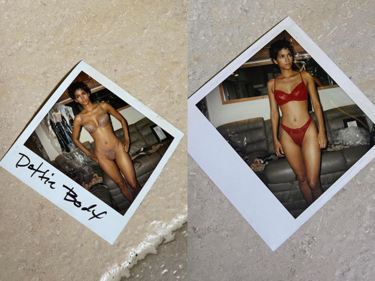 Halle Berry Then