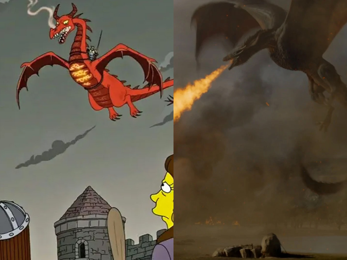 Drogon's Fiery Rampage on Game of Thrones Finale