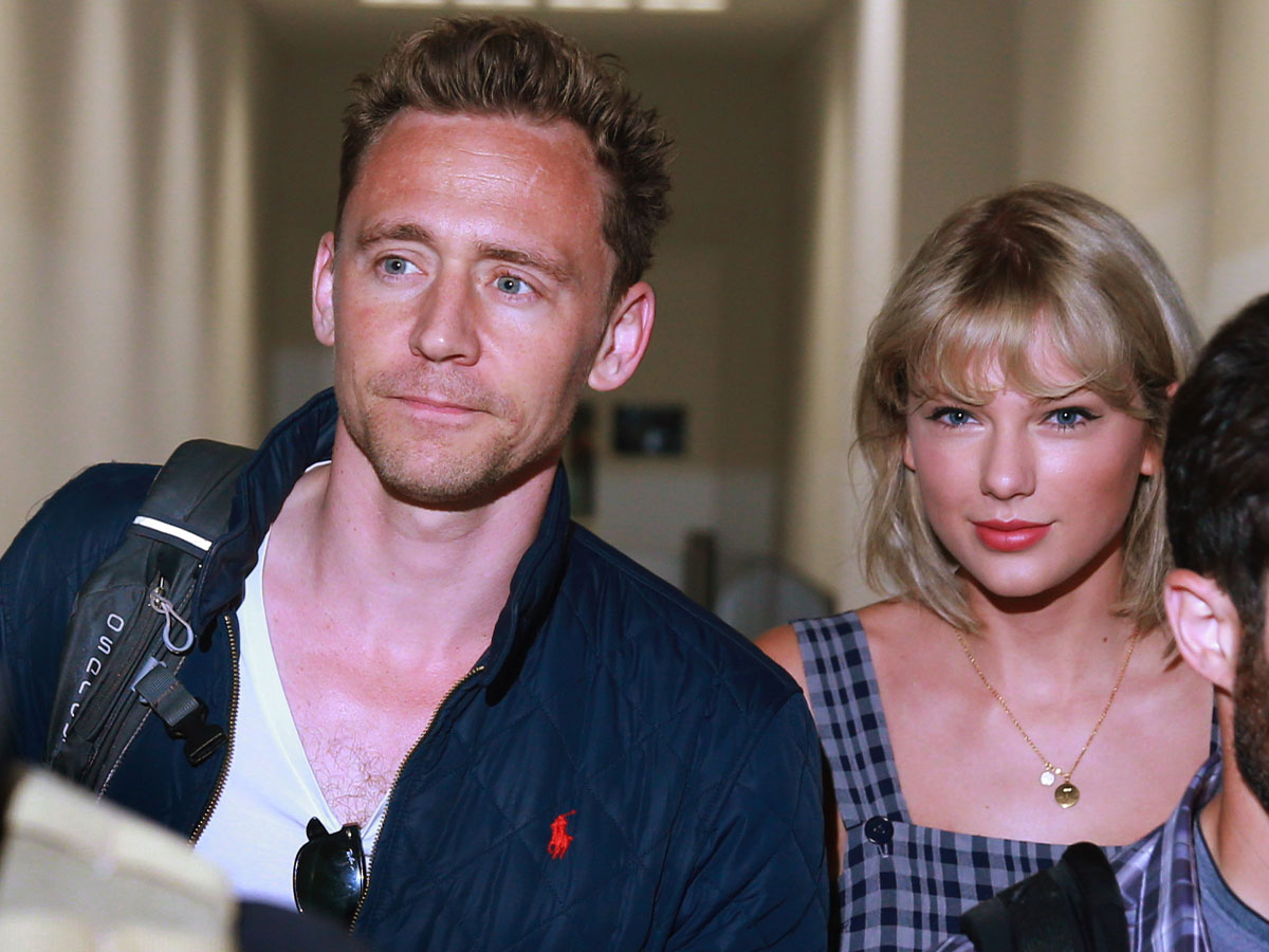 Taylor Swift and Tom Hiddleston