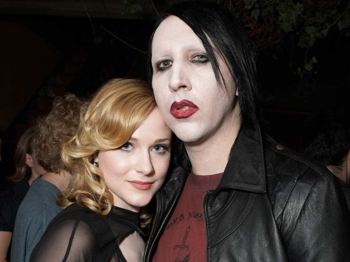 Marilyn Manson and Evan Rachel Wood