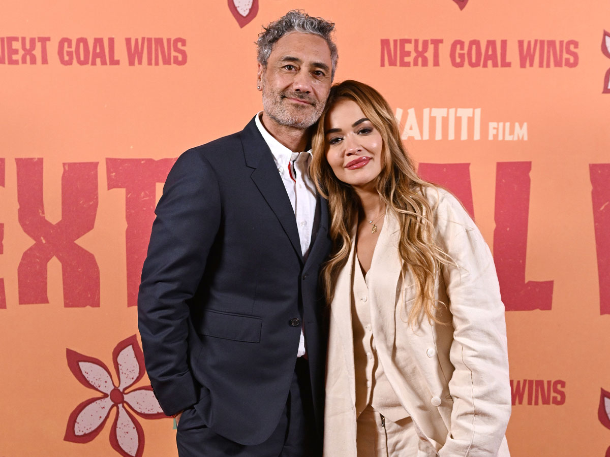 Taika Waititi and Rita Ora