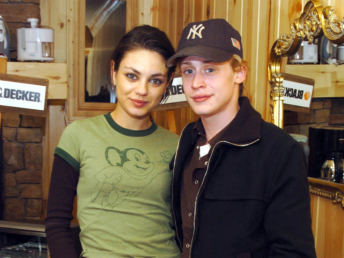 Mila Kunis and Macaulay Culkin