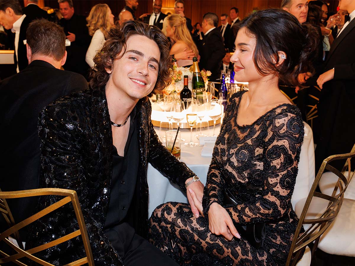 Kylie Jenner and Timothee Chalamet
