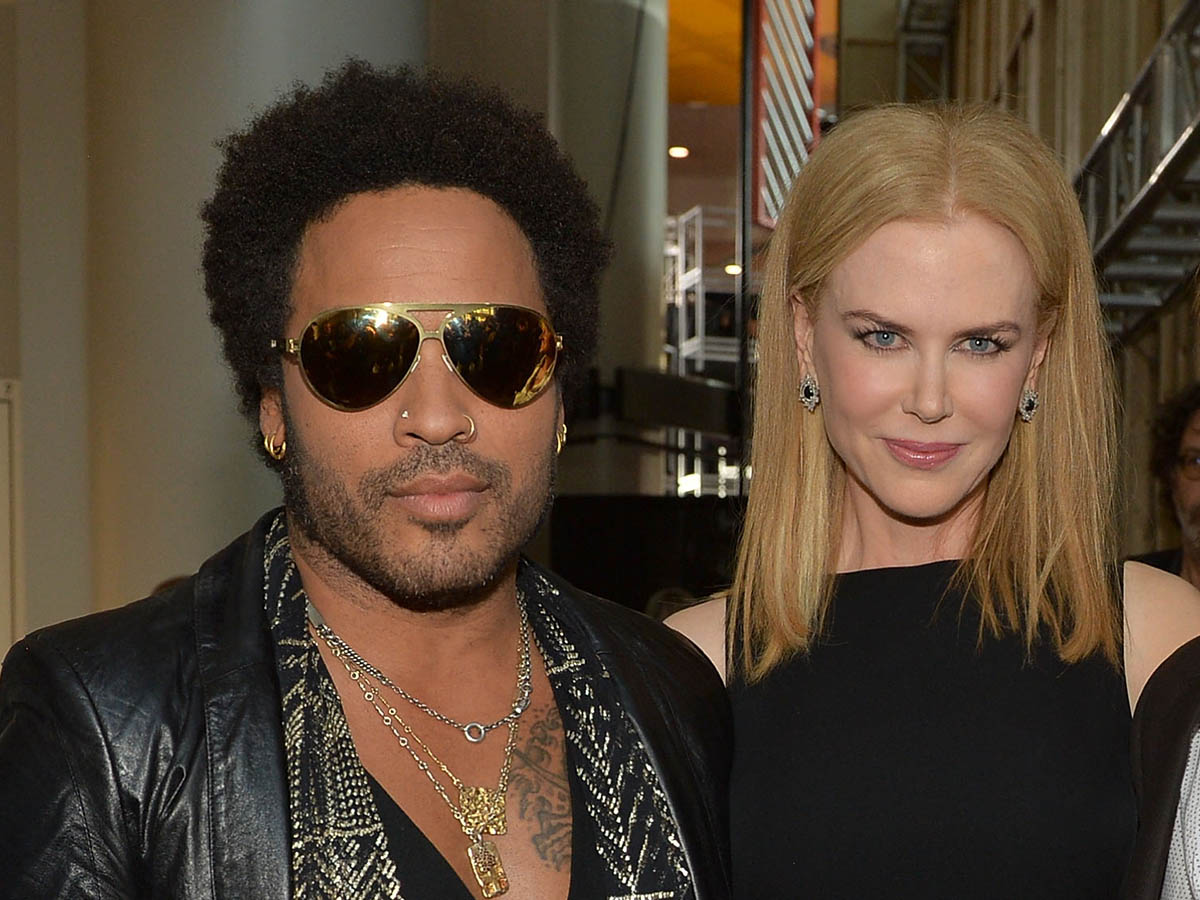 Lenny Kravitz and Nicole Kidman