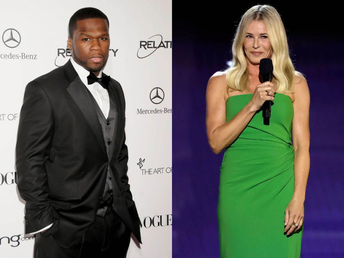 Chelsea Handler and 50 Cent