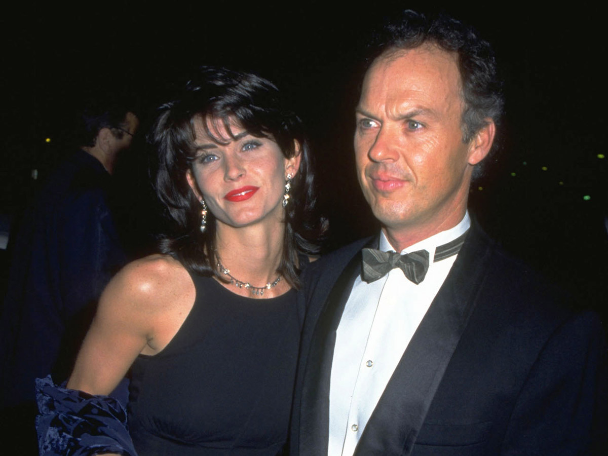 Courteney Cox and Michael Keaton