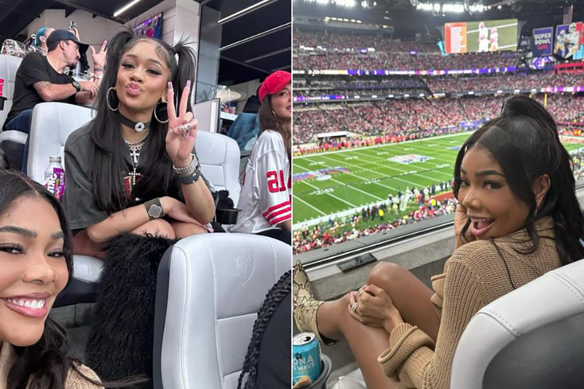 Gabrielle Union and Saweetie