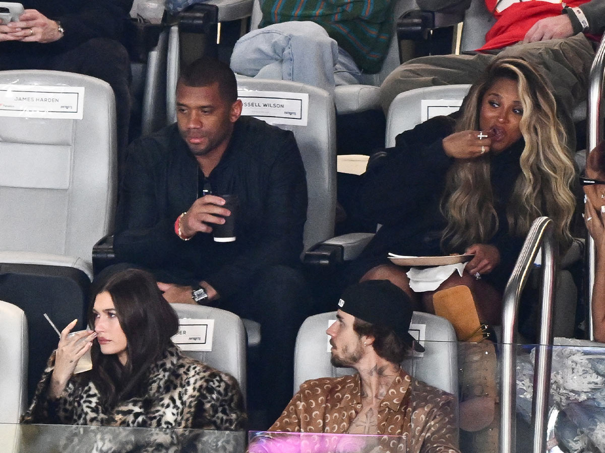 Ciara and Russell Wilson