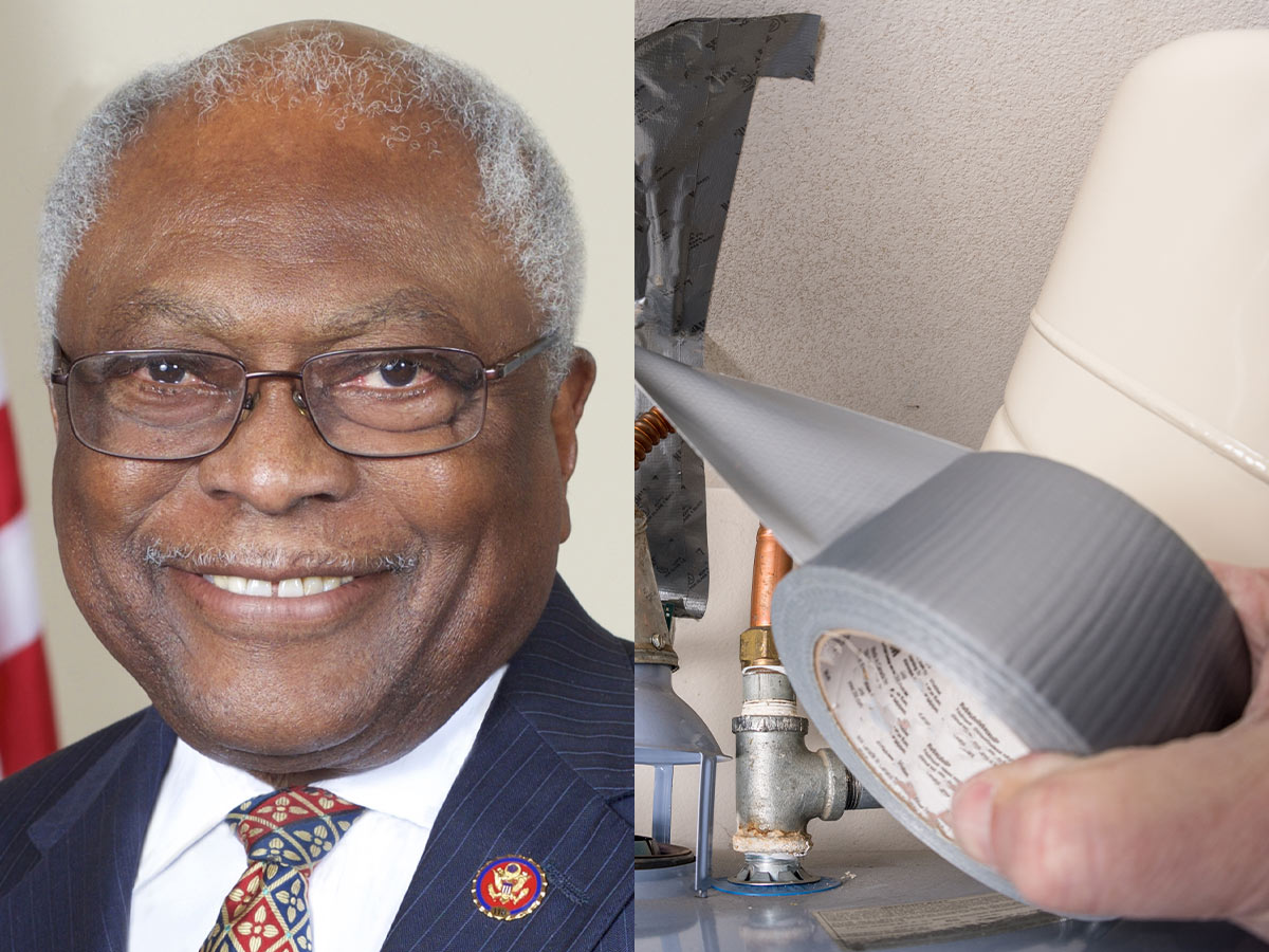 James E. Clyburn (83) vs. Duct Tape (81)