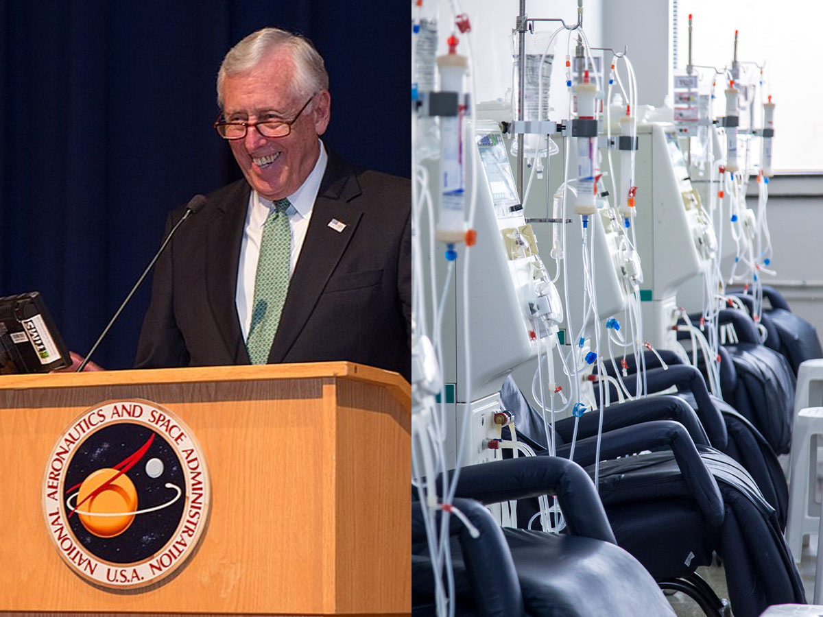Steny H. Hoyer (84) vs. Dialysis Machine (81)