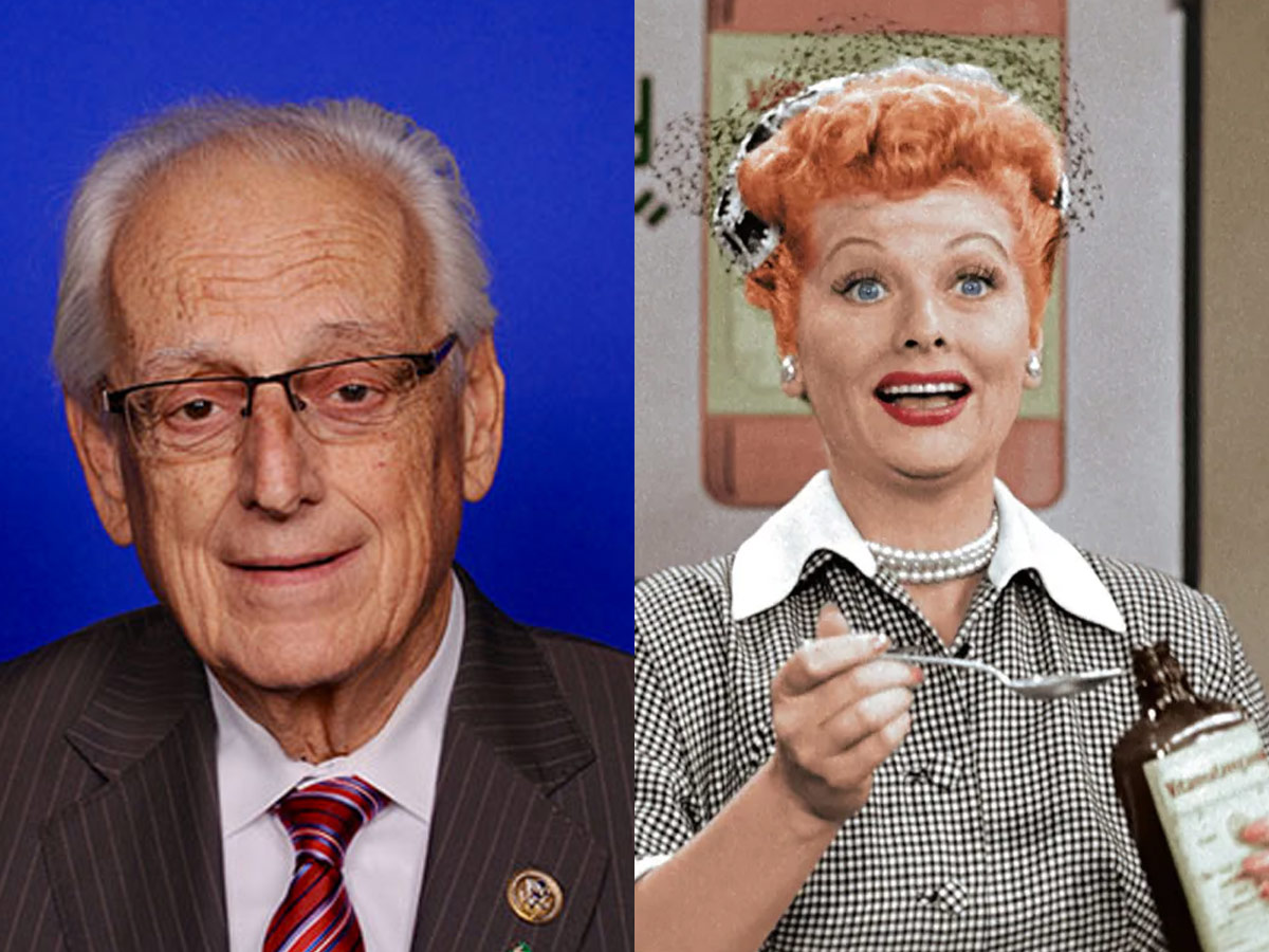 Bill Pascrell, Jr. (86) vs. 'I Love Lucy' (73)