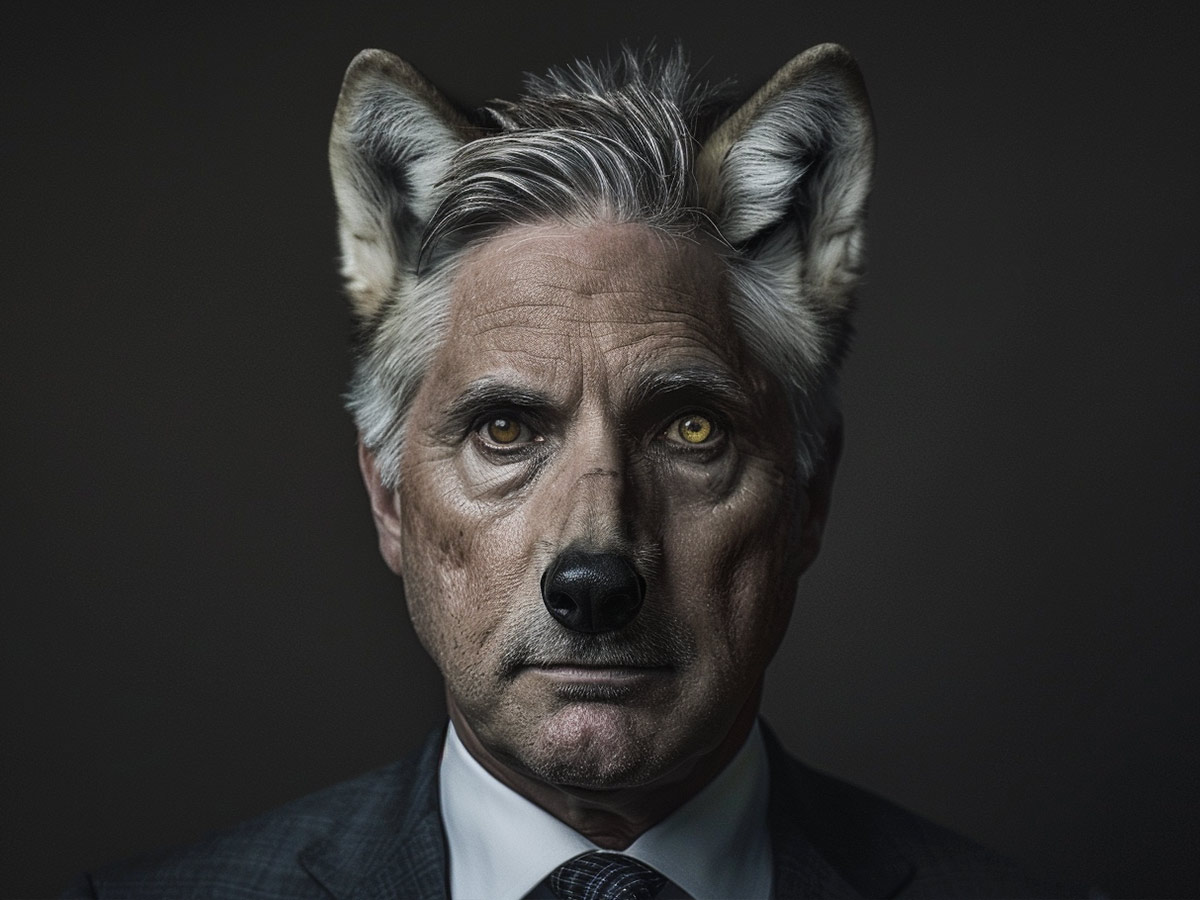 Kevin McCarthy as the Big Bad Wolf