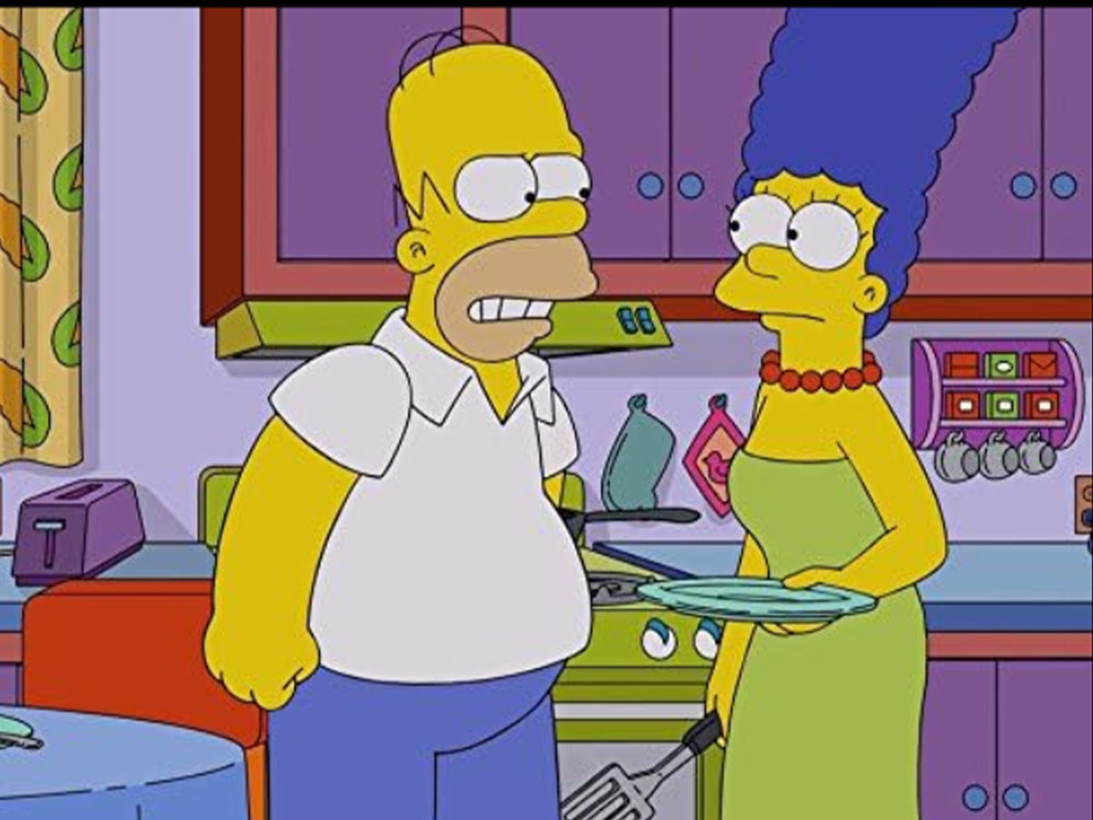 Marge and Homer, The Simpsons