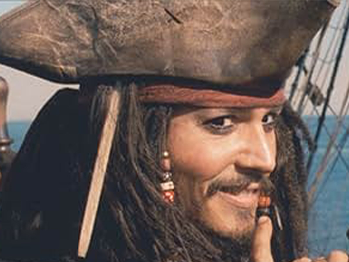 Johnny Depp—Jack Sparrow