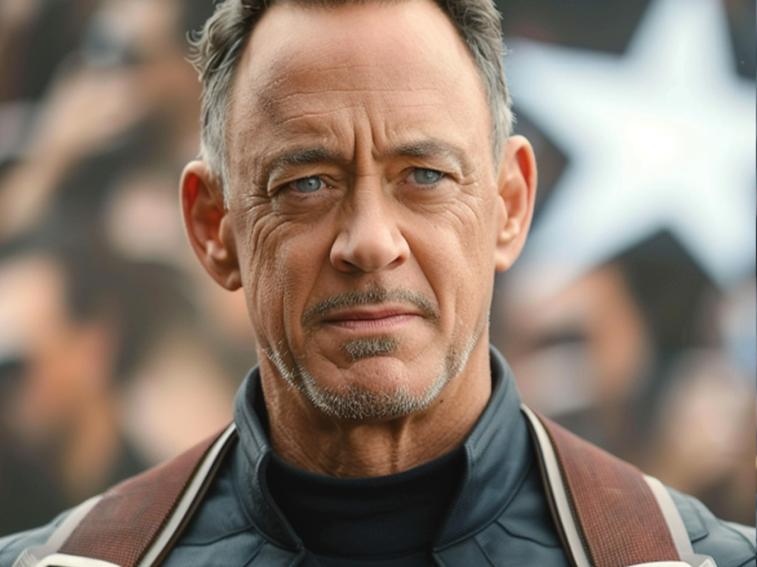 Tom Hanks as Captain America