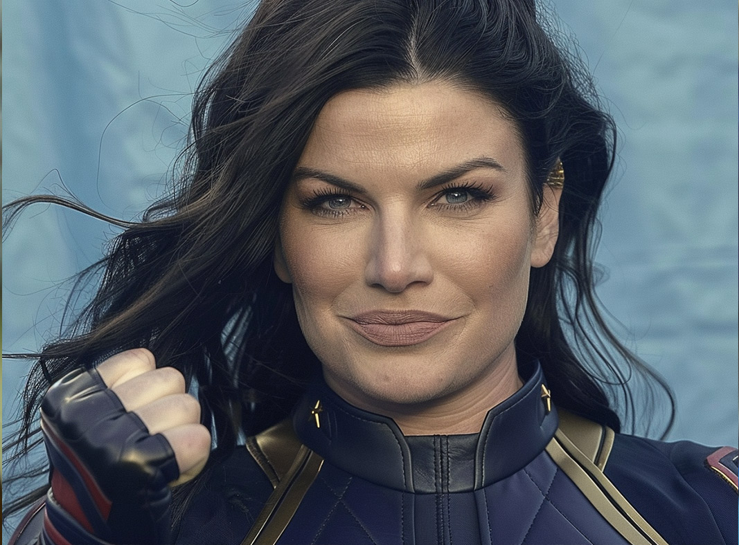 Gina Carano as Captain Marvel