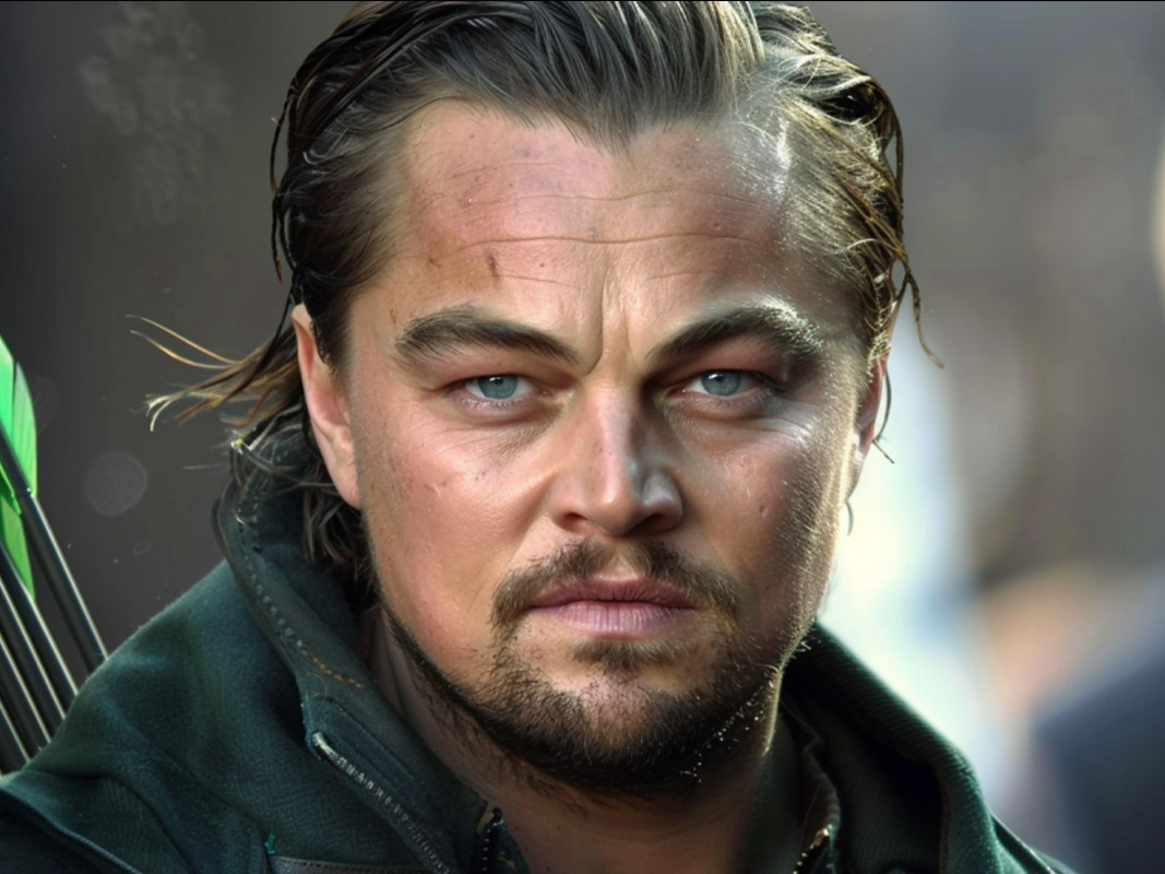 Leonardo DiCaprio as Green Arrow