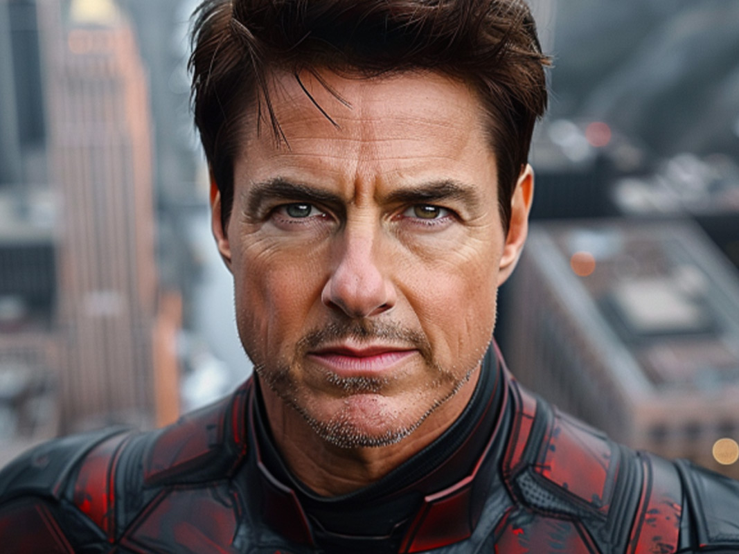 Tom Cruise as Iron Man