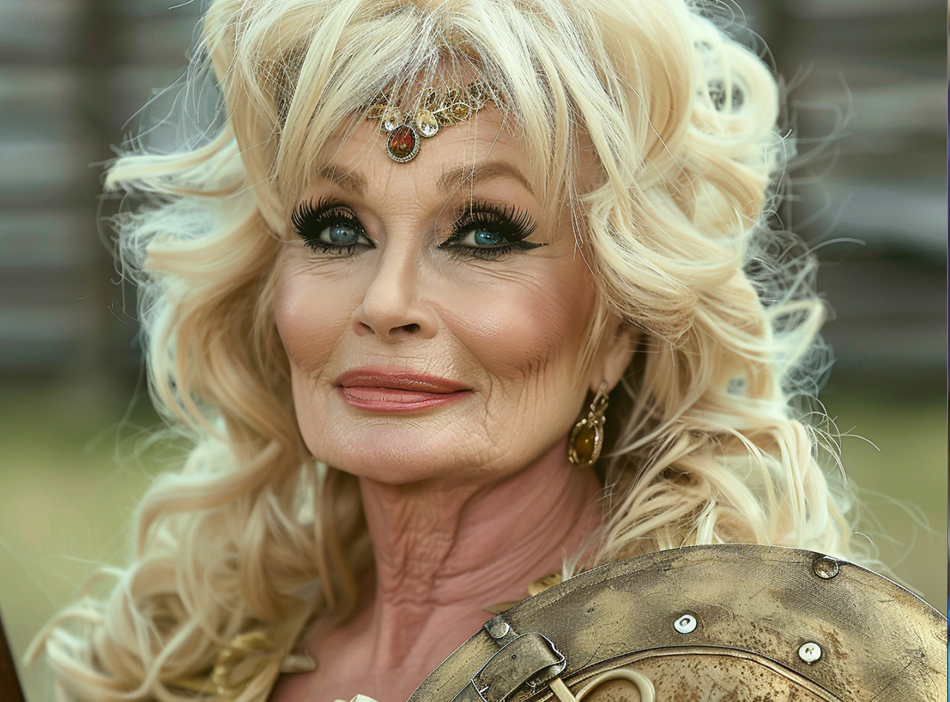 Dolly Parton as Queen Hippolyta