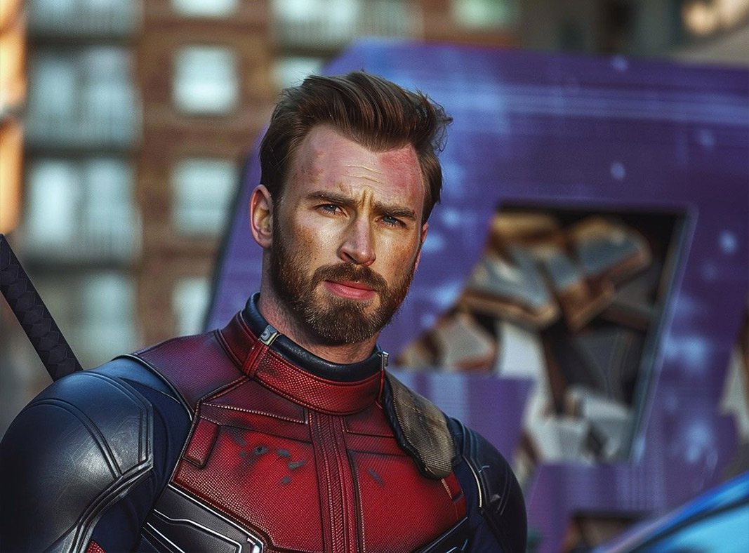 Chris Evans as Deadpool
