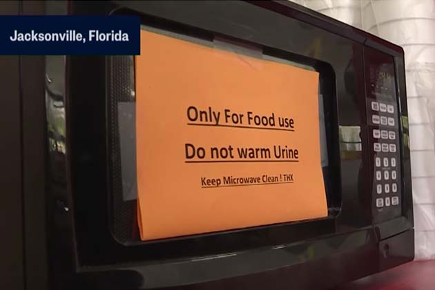 Florida Store Owner: Don't Warm Urine in My Microwave