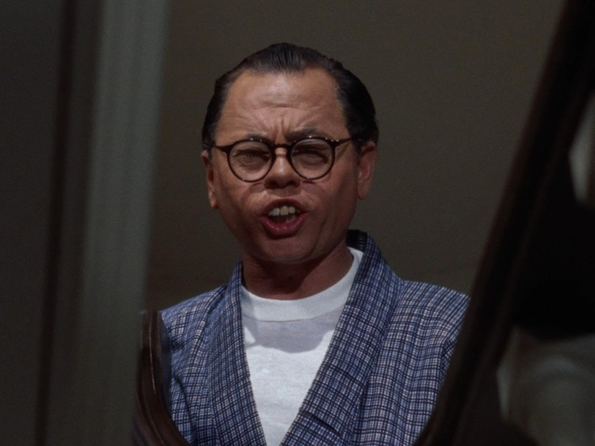 Mickey Rooney in "Breakfast at Tiffany’s"