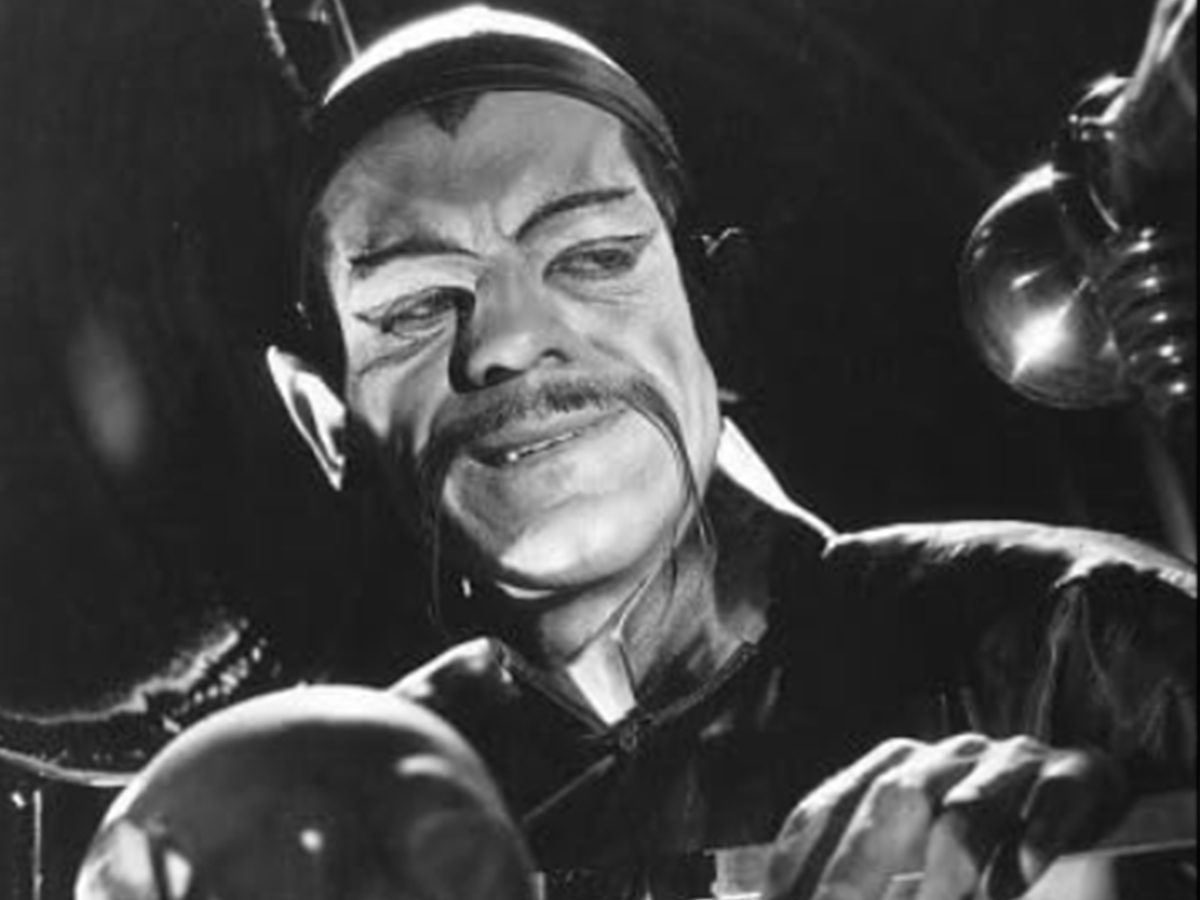 Boris Karloff in “The Mask of Fu Manchu”