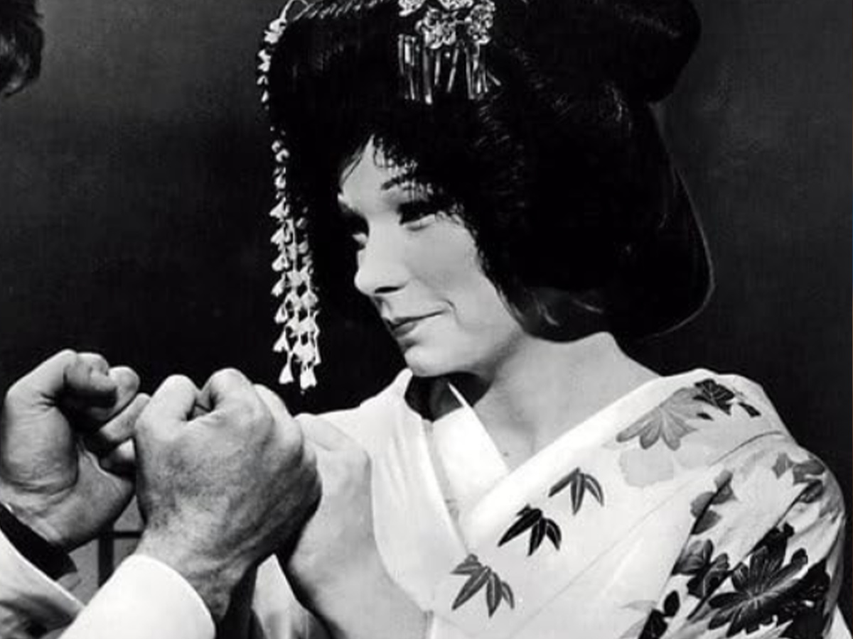 Shirley MacLaine in “My Geisha”