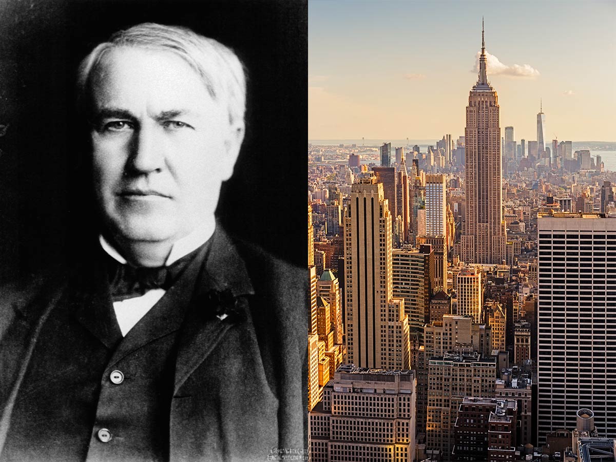 Thomas Edison And the Empire State Building