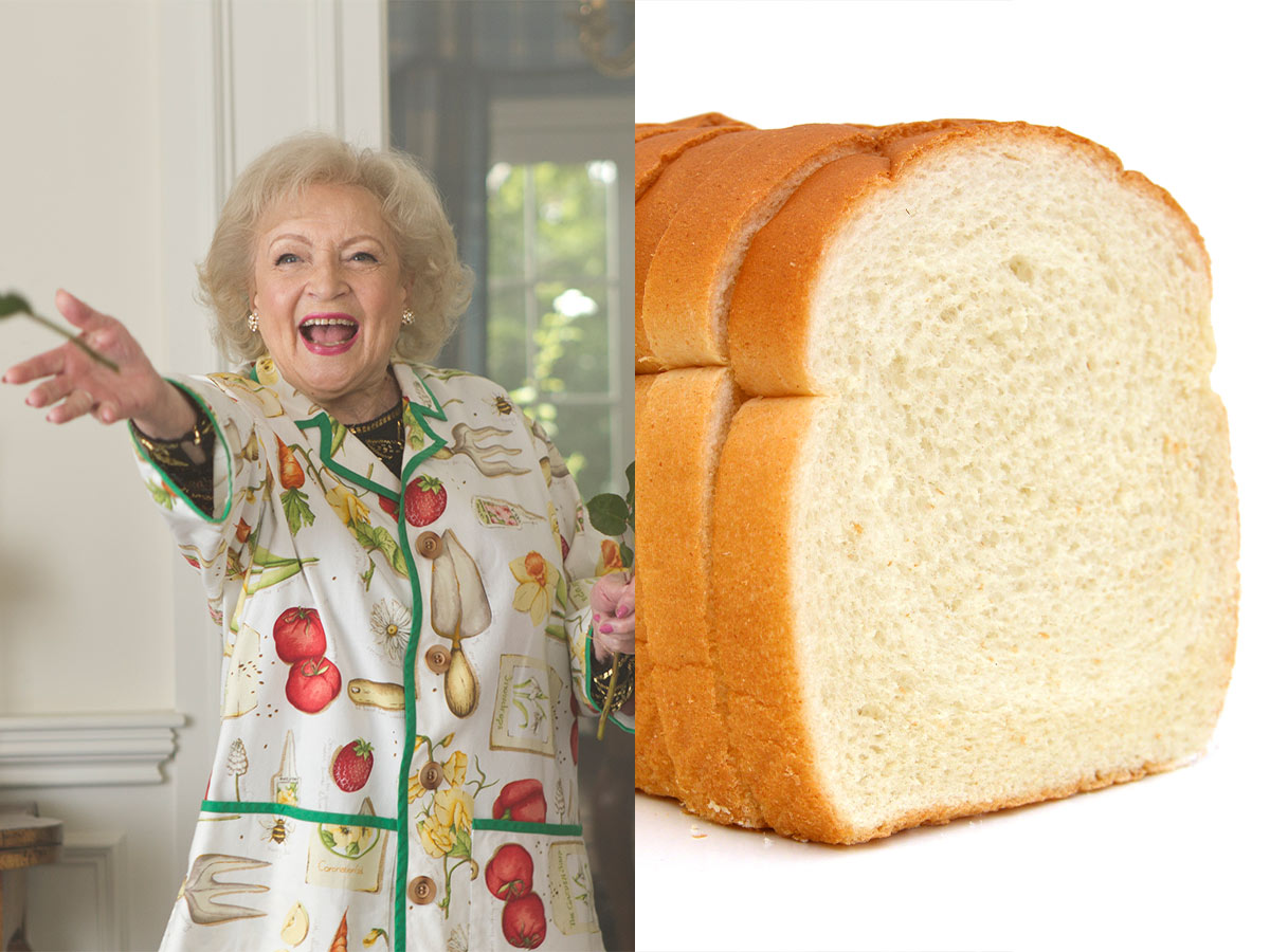 Betty White And Sliced Bread