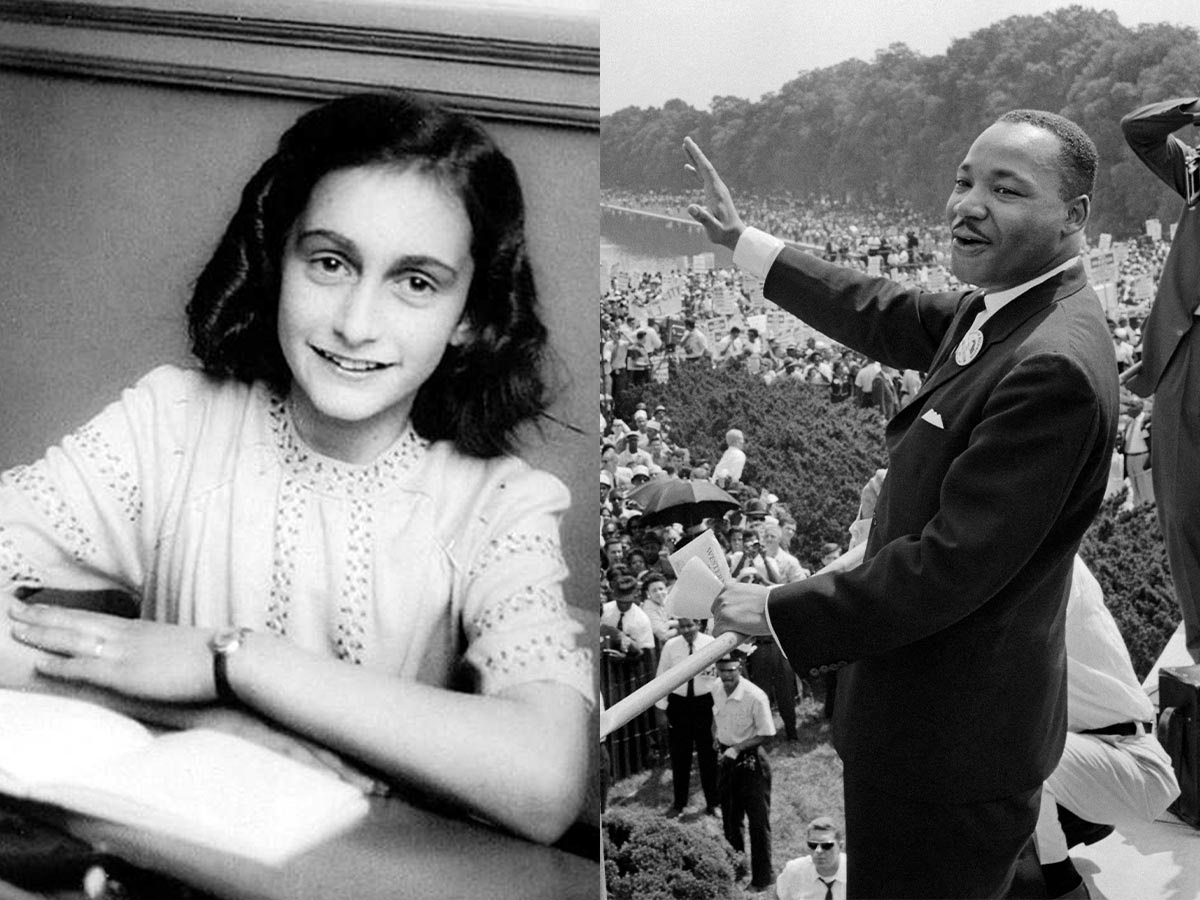 Anne Frank And Martin Luther King Jr.