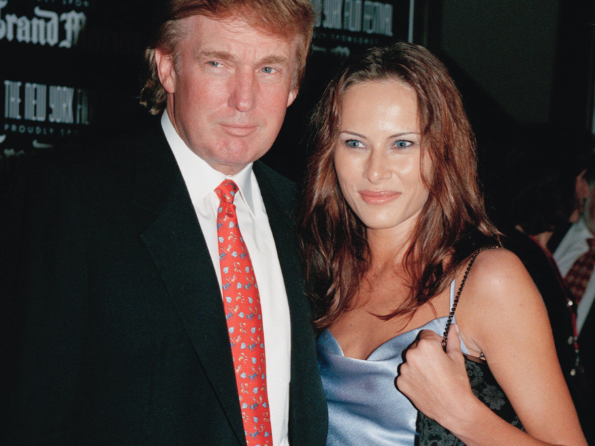 Melania Trump: Then