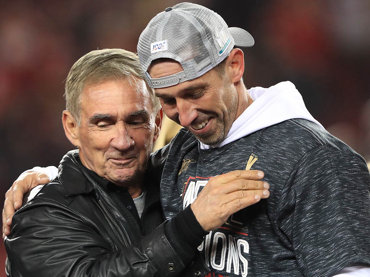 Kyle and Mike Shanahan