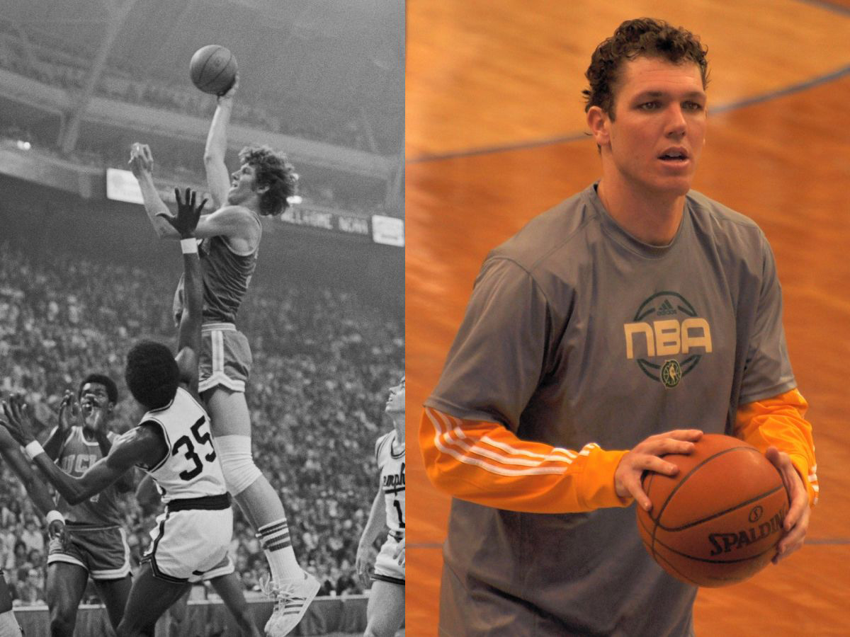 Bill and Luke Walton