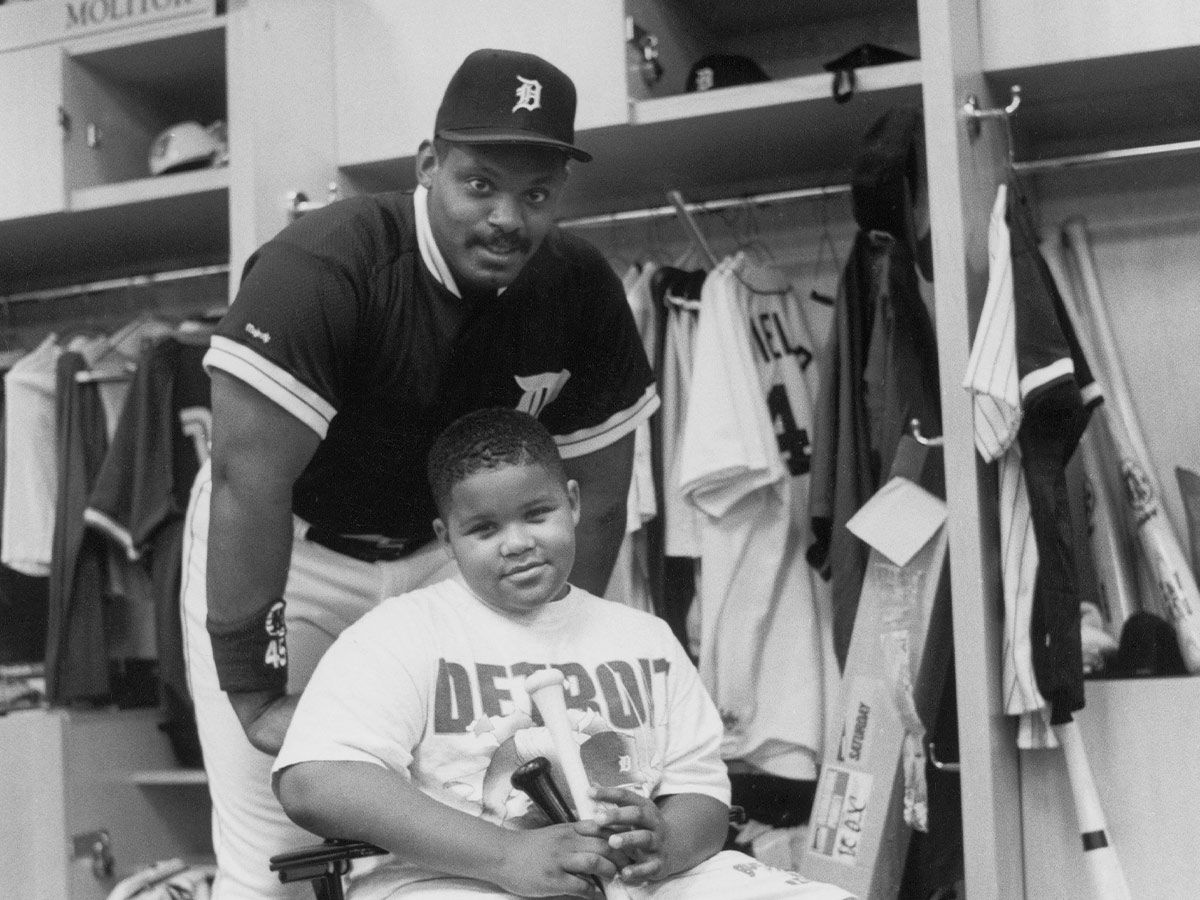 Cecil Fielder and Prince Fielder