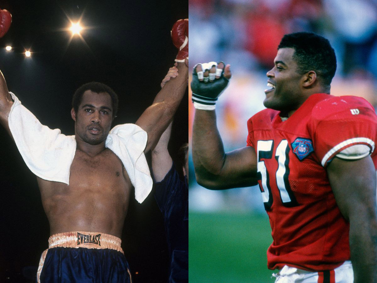 Ken Norton, Sr. and Ken Norton, Jr.